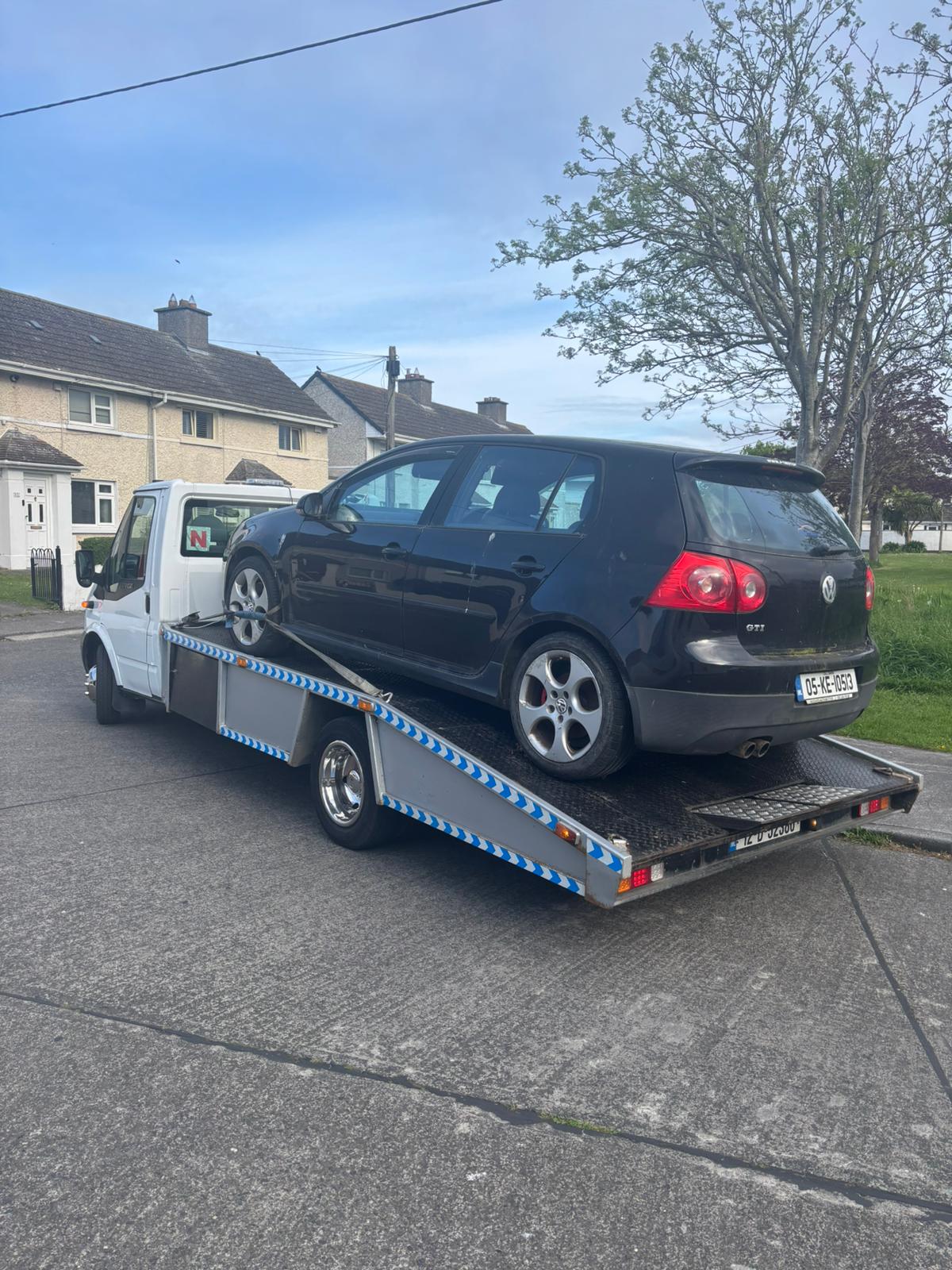 Audi A6 Avant recovery